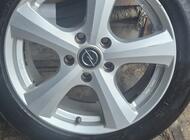 Grajewo ogłoszenia: Sprzedam komplet felg aluminiowych z oponami letnimi do Insigni.... - zdjęcie