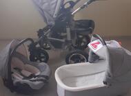 Grajewo ogłoszenia: Sprzedam wózek 3w1 dla dziecka ze wszystkimi możliwymi akcesoriami. - zdjęcie