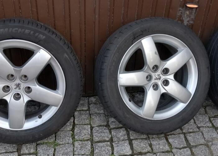 Grajewo ogłoszenia: Komplet felg 17 cali 5x108 pasujacych do peugeota. Same felgi